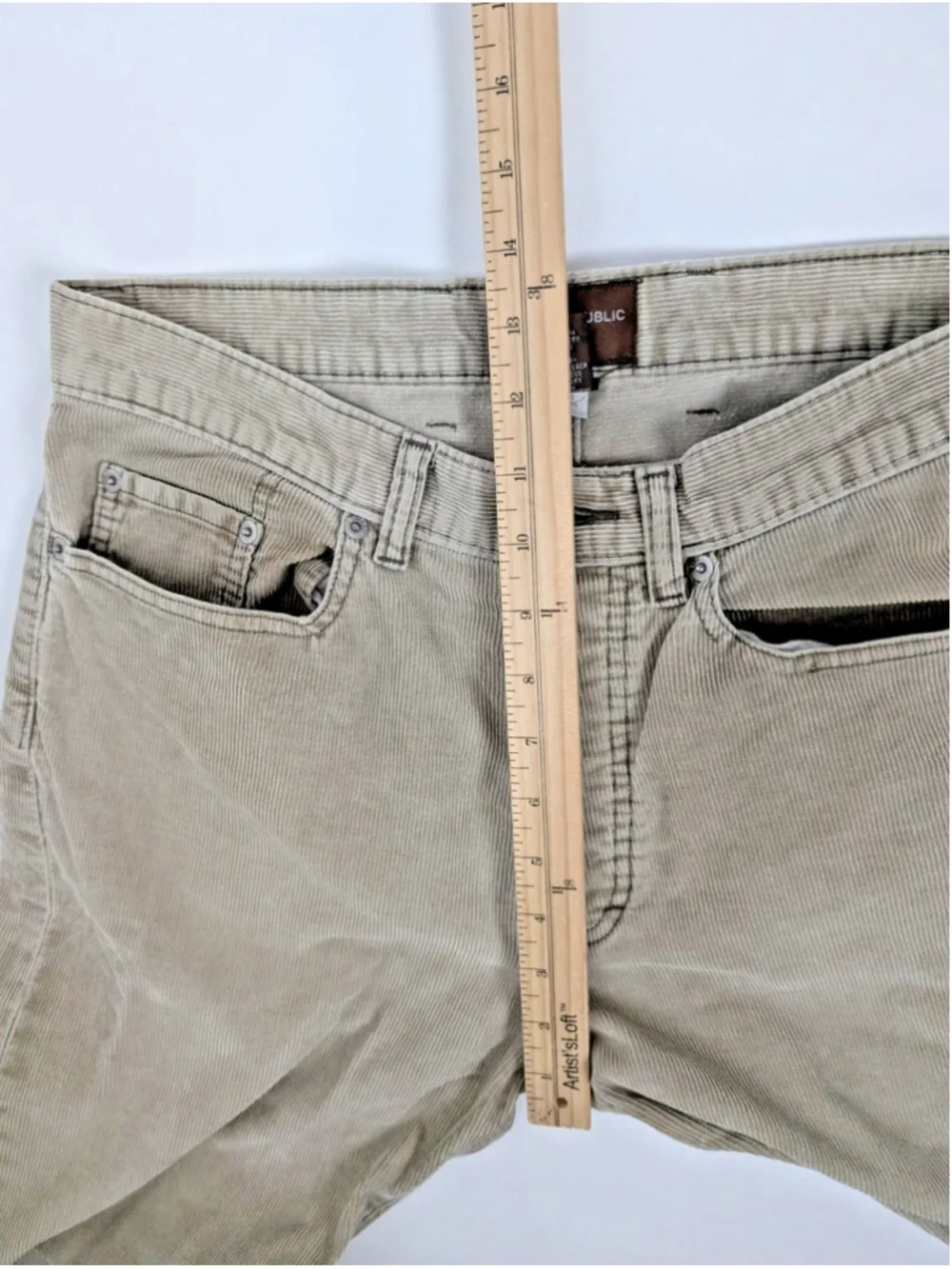 Banana Republic Corduroy Pants Button Fly 32 X 30 Classic Preppy Retro 90s Y2K
